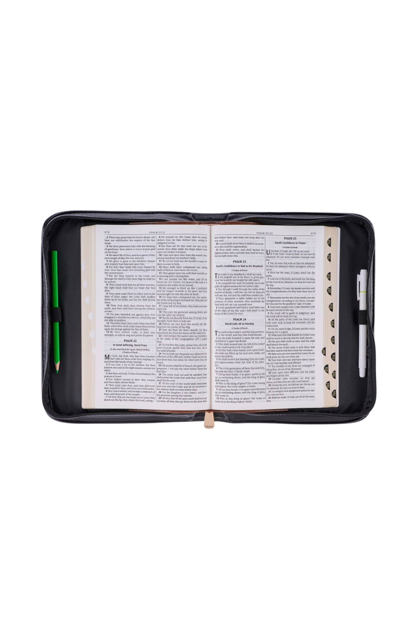 Bible Cover - Black