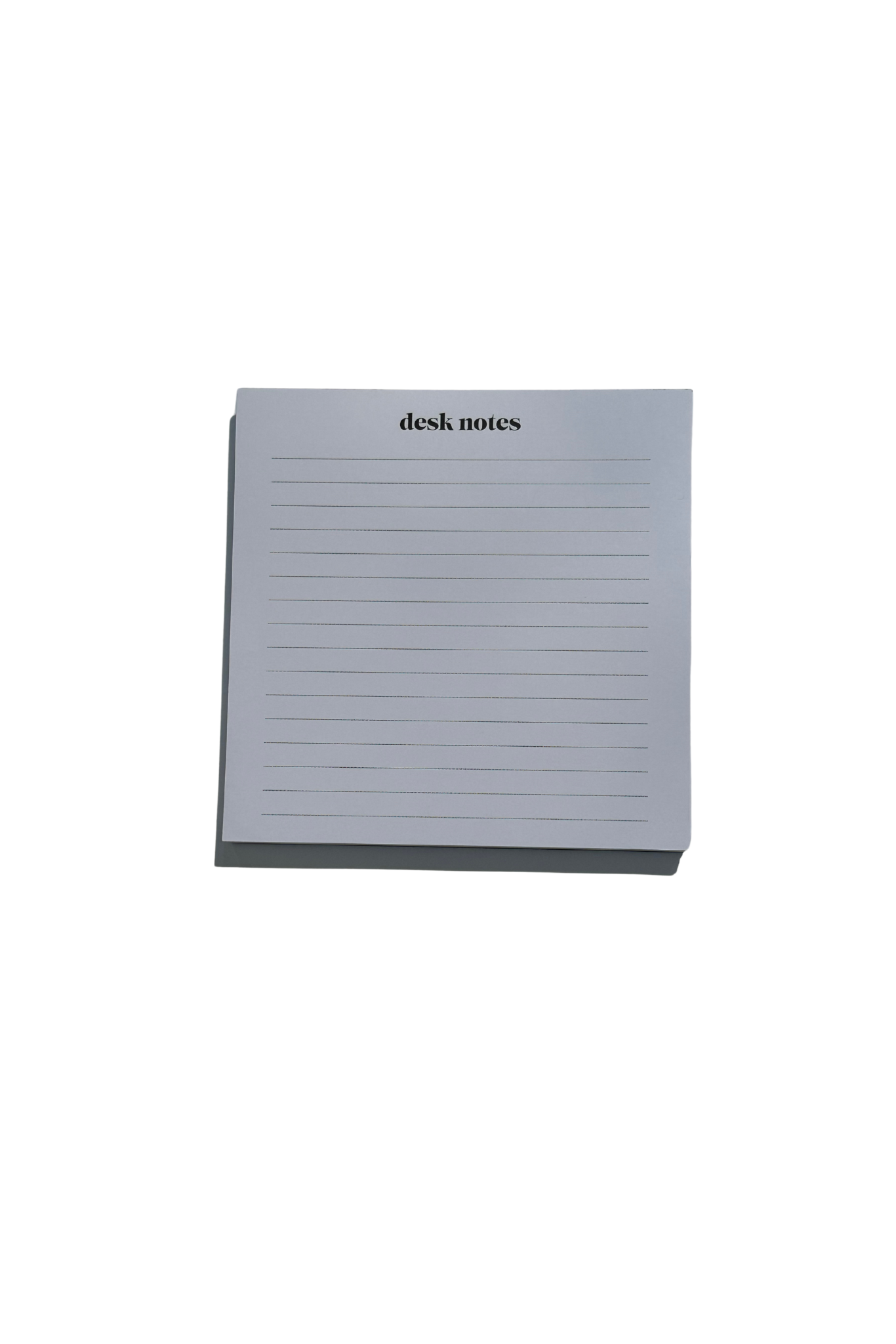 Minimalist Desk Notepad
