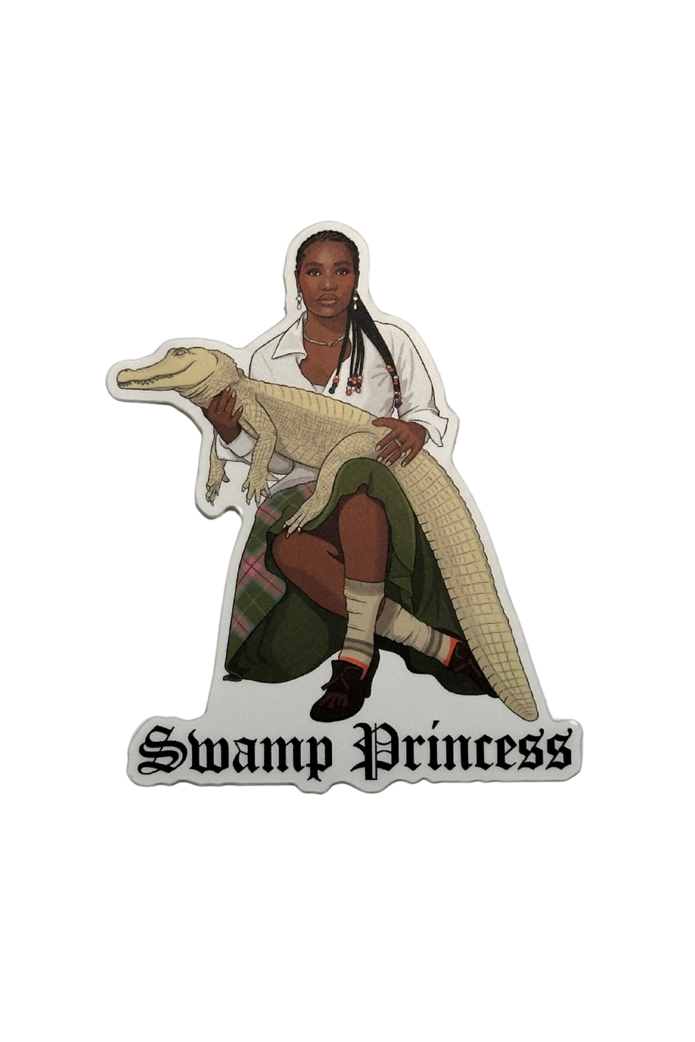 Doechii Swamp Princess Sticker