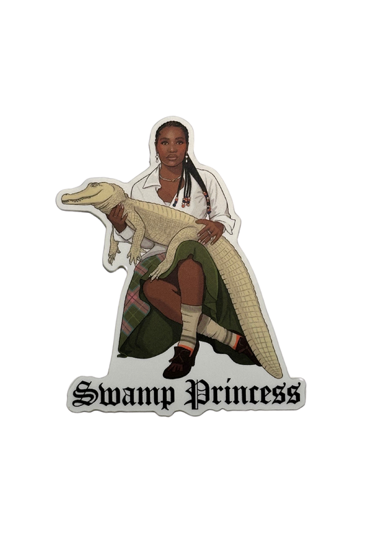 Doechii Swamp Princess Sticker