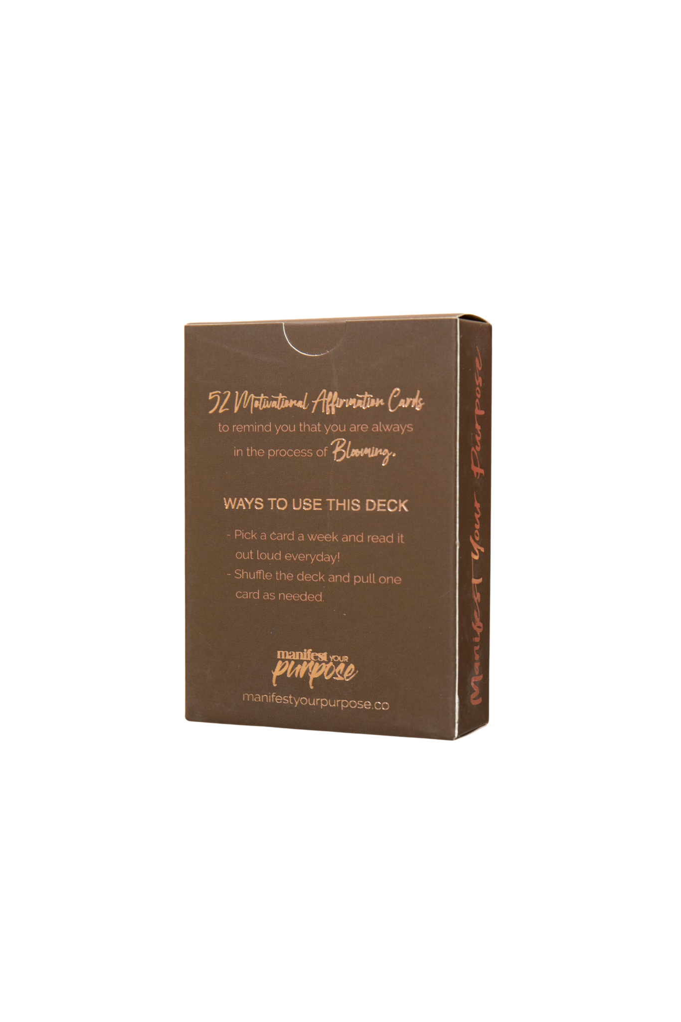 Bloom Where You Are Planted Affirmation Card Deck